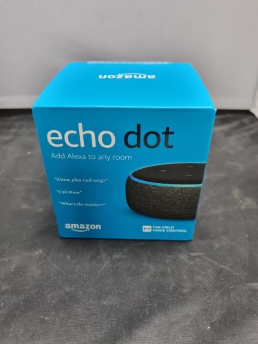 amazon echo dot 3rd generation grey