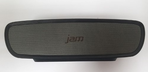 jam heavy metal black bluetooth speaker