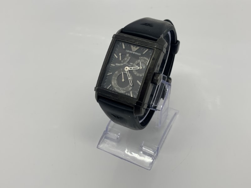 Armani square watch clearance mens