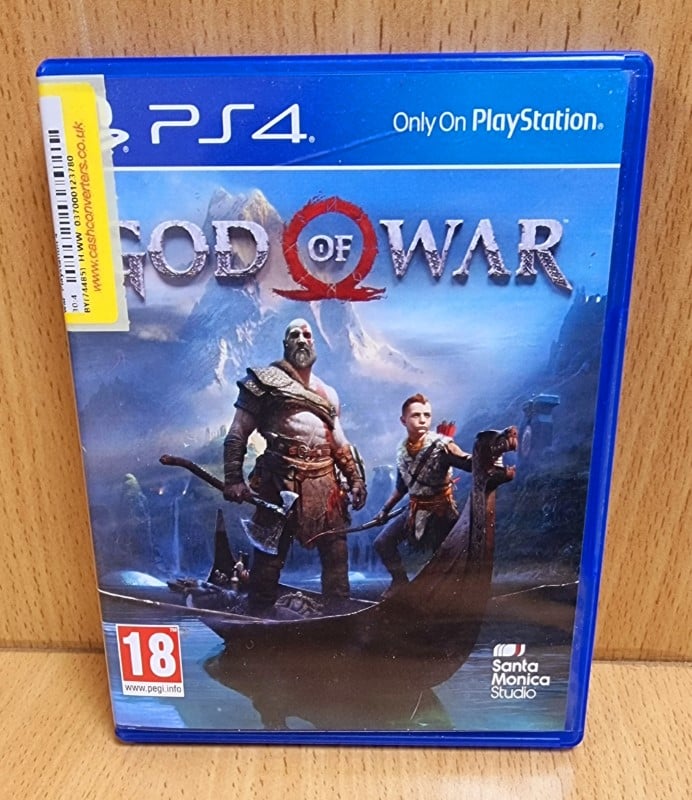 god of war ps4 pre owned