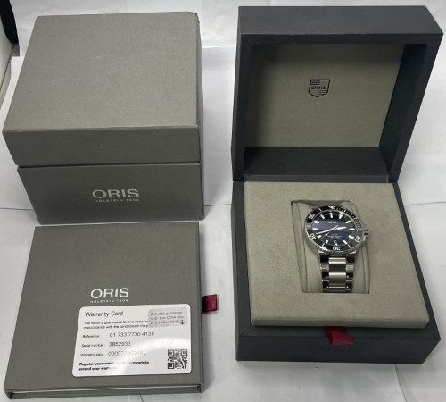 Oris Aquis Watch Unisex 01 733 7730 4135 046400086049 Cash