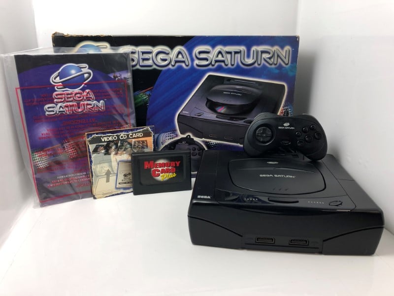 Sega Saturn Black | 015700212542 | Cash Converters