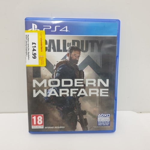 Call of duty modern warfare best sale ps4 box