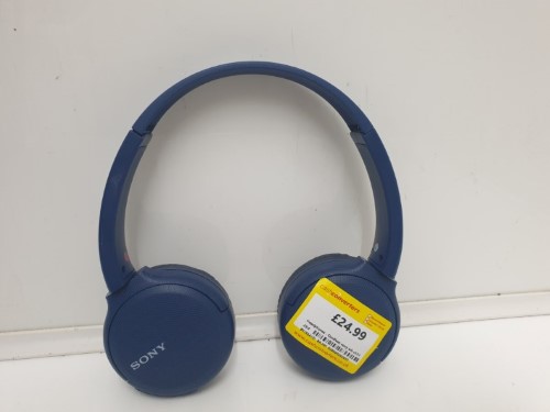 Sony Wh Ch510 Wireless Bluetooth Headphones. Blue 038600262837