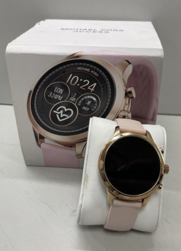 Michael kors smartwatch on sale pink