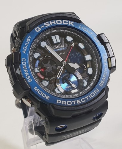 Casio Watch Mens G-Shock Gn-1000B-1Aer Gulfmaster Twin Sensor 200M