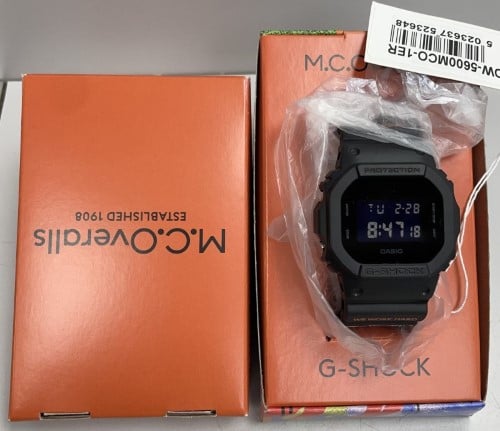 Casio Watch Unisex G Shock 3229 M.C.Overalls Collab Edition