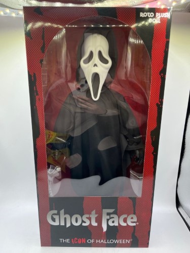 MDS Roto Plush Ghost Face Doll