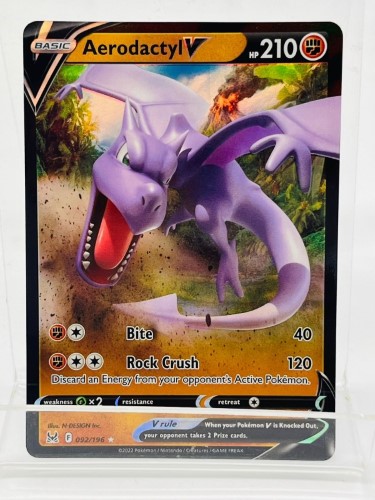 Pokemon Aerodactyl V 092/196 | 034300153485 | Cash Converters