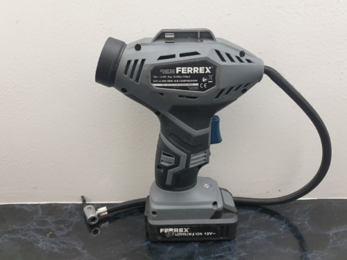 Ferrex cordless inflator hot sale