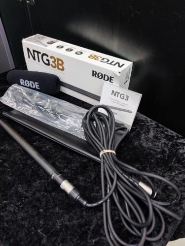 Rode Ntg3b Presicion Broadcast Grade Shotgun Mic Black 