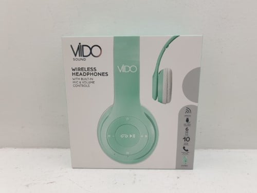 Vido Sound Vido Wireless Headphones Built In Microphone