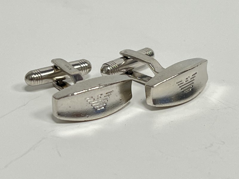 Emporio Armani Cufflinks Silver Silver Coin  | 045800062710 | Cash  Converters