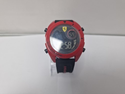 Ferrari watch clearance black and red