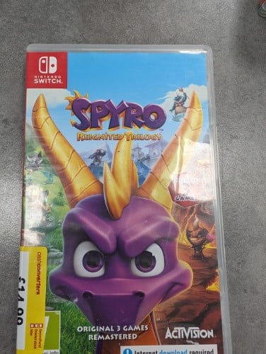 Spyro deals switch cartridge