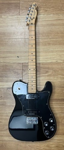 Squier Telecaster Custom P90s Electric Guitar Black | 054400239981