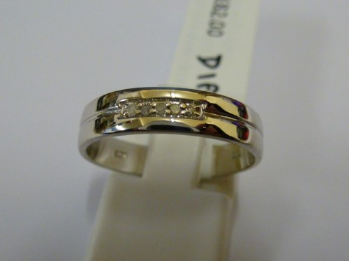 9ct white gold discount i love you ring