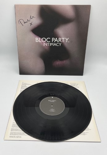 Bloc Party Intimacy 2008 Signed Vinyl