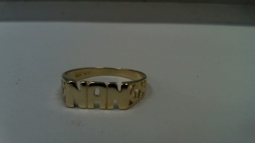 9 carat gold hot sale nan ring