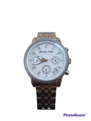 Michael Kors Ritz Silver-Tone MK5020 Wrist Watch for Women 691464121570 |  eBay