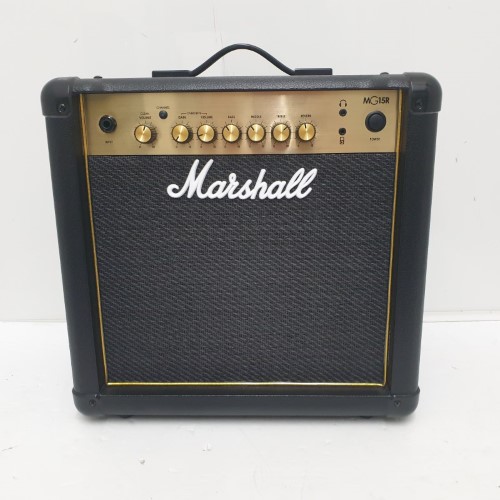 Marshall Mg15r 15W Guitar Amplifier Amp. Black | 038600272537