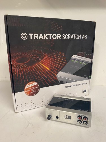 Dj Native Instruments Traktor Scratch A6 6 Channel Digital Vinyl