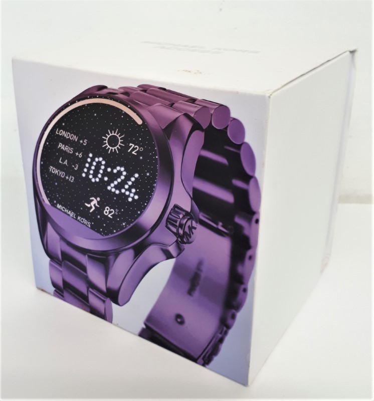 Michael kors access purple online