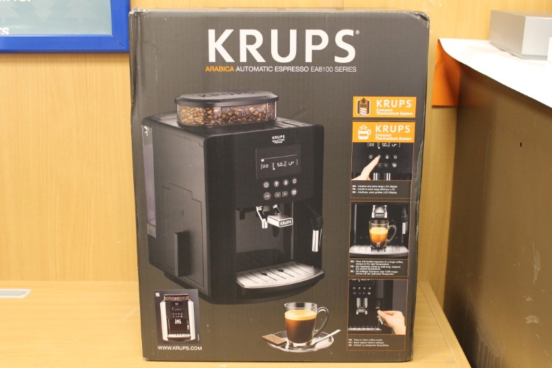 Krups Arabica Automatic Espreso Ea8100 Series Black | 044400062531 ...