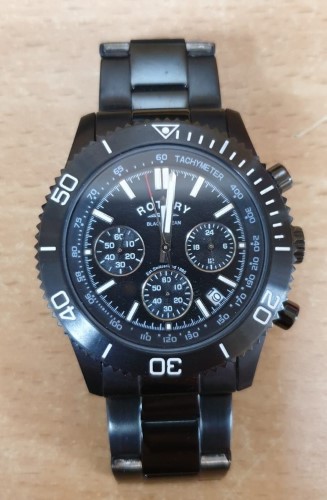 Rotary black 2025 ocean watch