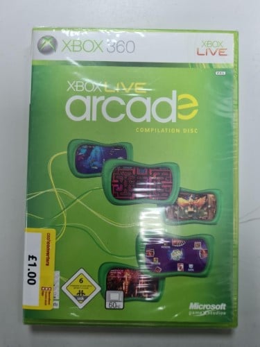 Xbox live best sale arcade compilation disc