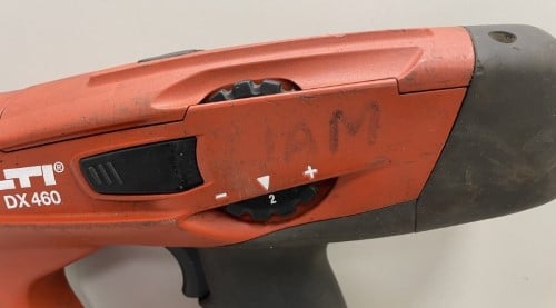 Hilti dx clearance 460