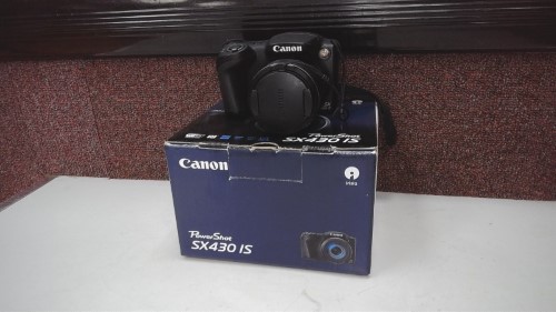 Canon Powershot Sx430 Is Black | 047100109121 | Cash Converters