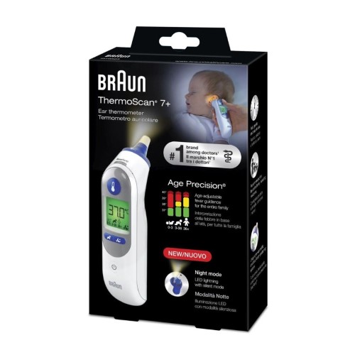 Braun Thermoscan 7 Ear Thermometer Irt6525 036900209913 Cash